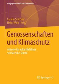 Produktbild: Genossenschaften und Klimaschutz