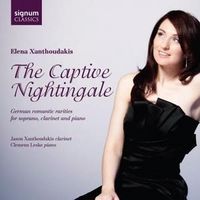 Produktbild: The Captive Nightingale-Lieder f&uuml;r Sopran,Klarin.