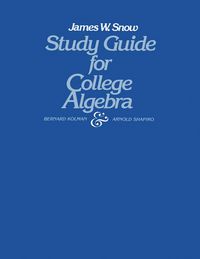 Produktbild: Study Guide for College Algebra