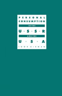 Produktbild: Personal Consumption in the USSR and the USA
