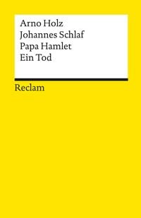 Produktbild: Papa Hamlet &middot; Ein Tod