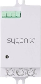 Produktbild: Sygonix SY-6879924 Decke, Wand Pr&auml;senzmelder 180&deg;, 360&deg; Relais Wei&szlig;