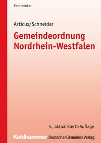 Produktbild: Gemeindeordnung Nordrhein-Westfalen