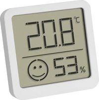 Produktbild: TFA Dostmann Solo Thermo-/Hygrometer Wei&szlig; 30.5053.02