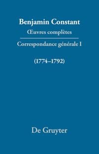 Produktbild: Correspondance 1774&ndash;1792
