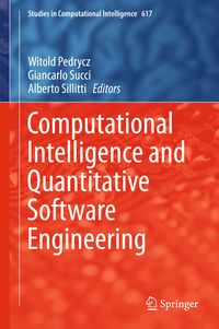 Produktbild: Computational Intelligence and Quantitative Software Engineering
