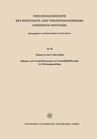 Produktbild: Reibwert- und Verschlei&szlig;messungen an Kunststoffgleitf&uuml;hrungen f&uuml;r Werkzeugmaschinen