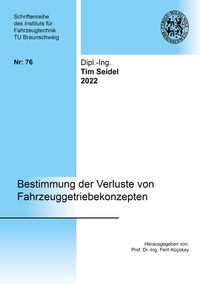 Produktbild: Bestimmung der Verluste von Fahrzeuggetriebekonzepten