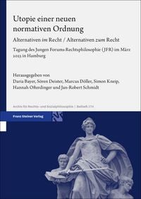 Produktbild: Utopie einer neuen normativen Ordnung