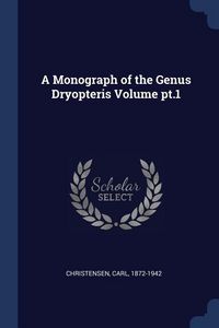 Produktbild: A Monograph of the Genus Dryopteris Volume pt.1