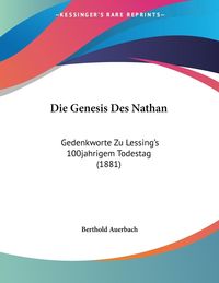 Bild vom Artikel Die Genesis Des Nathan vom Autor Berthold Auerbach