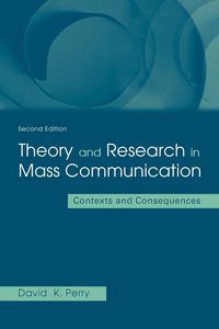 Produktbild: Theory and Research in Mass Communication