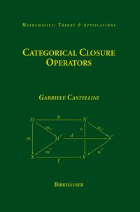 Produktbild: Categorical Closure Operators