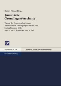 Produktbild: Juristische Grundlagenforschung