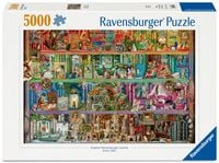 Produktbild: Erwachsenenpuzzle 5000 Teile - Aimee Stewart: Bibliothek der Katzen