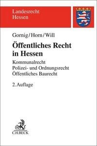 Produktbild: &Ouml;ffentliches Recht in Hessen