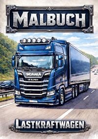 Produktbild: Malbuch, Lastkraftwagen