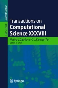 Produktbild: Transactions on Computational Science XXXVIII
