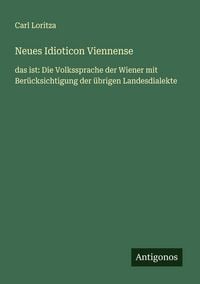 Produktbild: Neues Idioticon Viennense