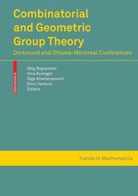Produktbild: Combinatorial and Geometric Group Theory