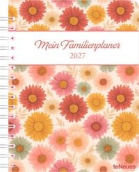 Produktbild: Familienplaner-Buch Flowers 2027