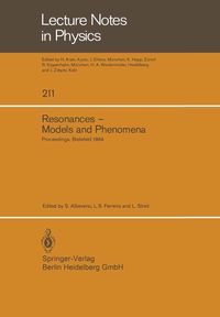 Produktbild: Resonances &mdash; Models and Phenomena