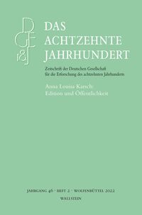Produktbild: Das achtzehnte Jahrhundert 46/2