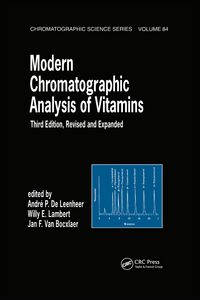 Produktbild: Modern Chromatographic Analysis Of Vitamins
