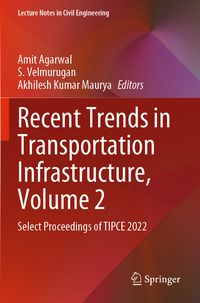 Produktbild: Recent Trends in Transportation Infrastructure, Volume 2