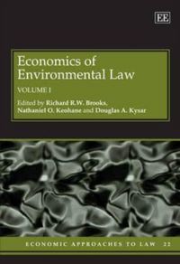 Produktbild: Economics of Environmental Law