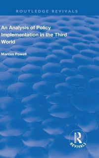 Produktbild: An Analysis of Policy Implementation in the Third World
