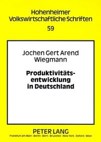 Produktbild: Produktivitaetsentwicklung in Deutschland