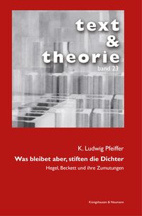 Produktbild: Was bleibet aber, stiften die Dichter
