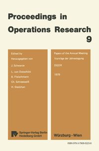 Produktbild: Vortr&auml;ge der Jahrestagung 1979 / Papers of the Annual Meeting 1979