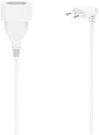 Produktbild: Hama 00223265 Strom Verl&auml;ngerungskabel Wei&szlig; 3m H03VVH2-F 2G 0,75mm&sup2;