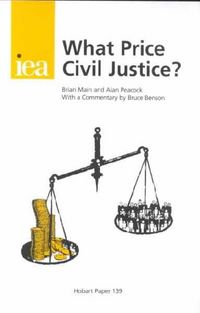 Produktbild: Peacock, S: What Price Civil Justice?
