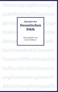 Produktbild: Klassiker der Doxastischen Ethik