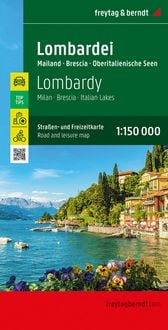 Produktbild: Freytag & berndt Stra&szlig;enkarte Lombardei 1:150.000