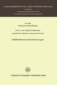 Produktbild: Gef&auml;&szlig;reaktionen im Bereich der Augen