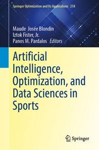 Produktbild: Artificial Intelligence, Optimization, and Data Sciences in Sports