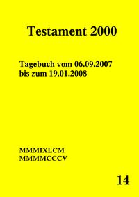 Produktbild: Testament 2000 Band 14