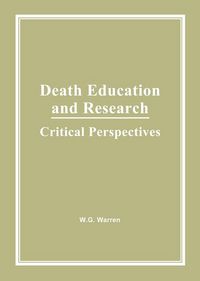Produktbild: Death Education and Research