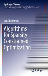 Produktbild: Algorithms for Sparsity-Constrained Optimization