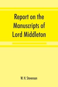 Produktbild: Report on the manuscripts of Lord Middleton
