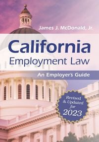 Produktbild: California Employment Law: An Employer's Guide