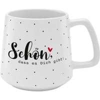 Produktbild: GRUSS & CO Tasse Konisch, Motiv "Sch&ouml;n, dass es dich gibt!"