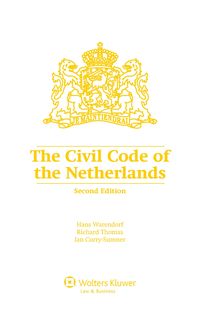Produktbild: Civil Code of the Netherlands