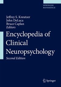 Produktbild: Encyclopedia of Clinical Neuropsychology