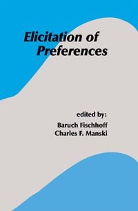 Produktbild: Elicitation of Preferences