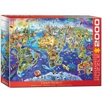 Produktbild: Puzzle 2000 Teile - Crazy World